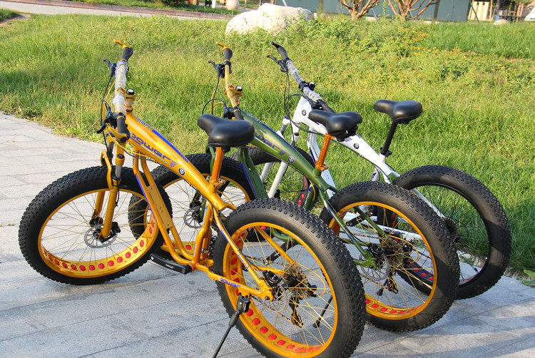 26寸雪地車超寬輪胎山地車 越野、沙灘與冰雪的全能伙伴